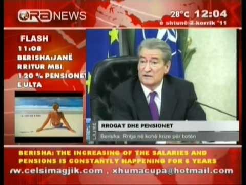 RROGAT DHE PENSIONET