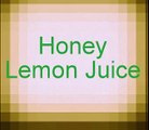 Beauty Tips for Oily Skin Care - Honey, Lemon Facepack