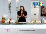 At home tips to cure Acne - Pimple and Acne Solution