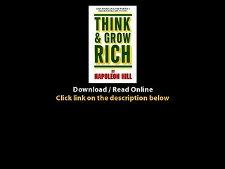 Think And Grow Rich Publisher Ballantine Books -  BOOK PDF