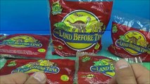 2003 THE LAND BEFORE TIME SET OF 5 WENDY'S KIDS MEAL TOYS VIDEO REVIEW