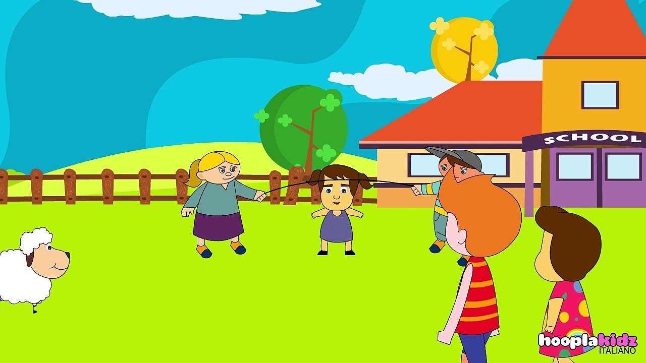 Filastrocche:  Mary had a Little Lamb| Bambini Canzoni Italiane | Learn Italiane