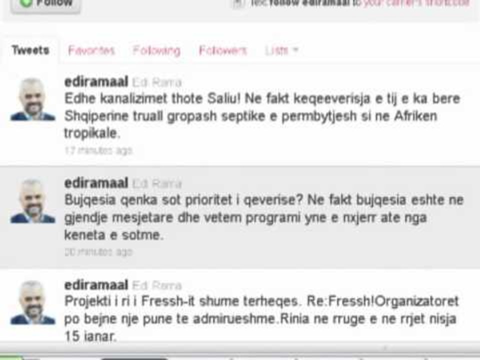 MBULIM RAMA TWITER 11 01 12