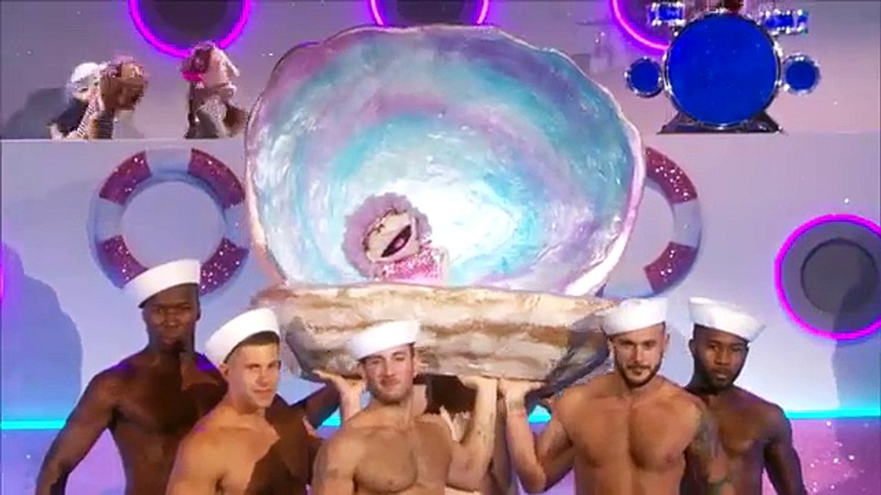 IRA Puppet Professes Love to Mel B with Tom Jones Tune Americas Got Talent 2015