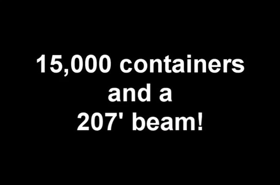 Big Ship - Emma Maersk, Wal-Mart gets its stuff from China