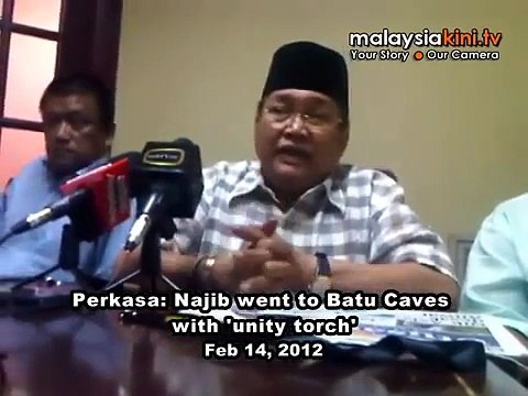 Perkasa: Najib went to Batu Caves with 'unity torch'