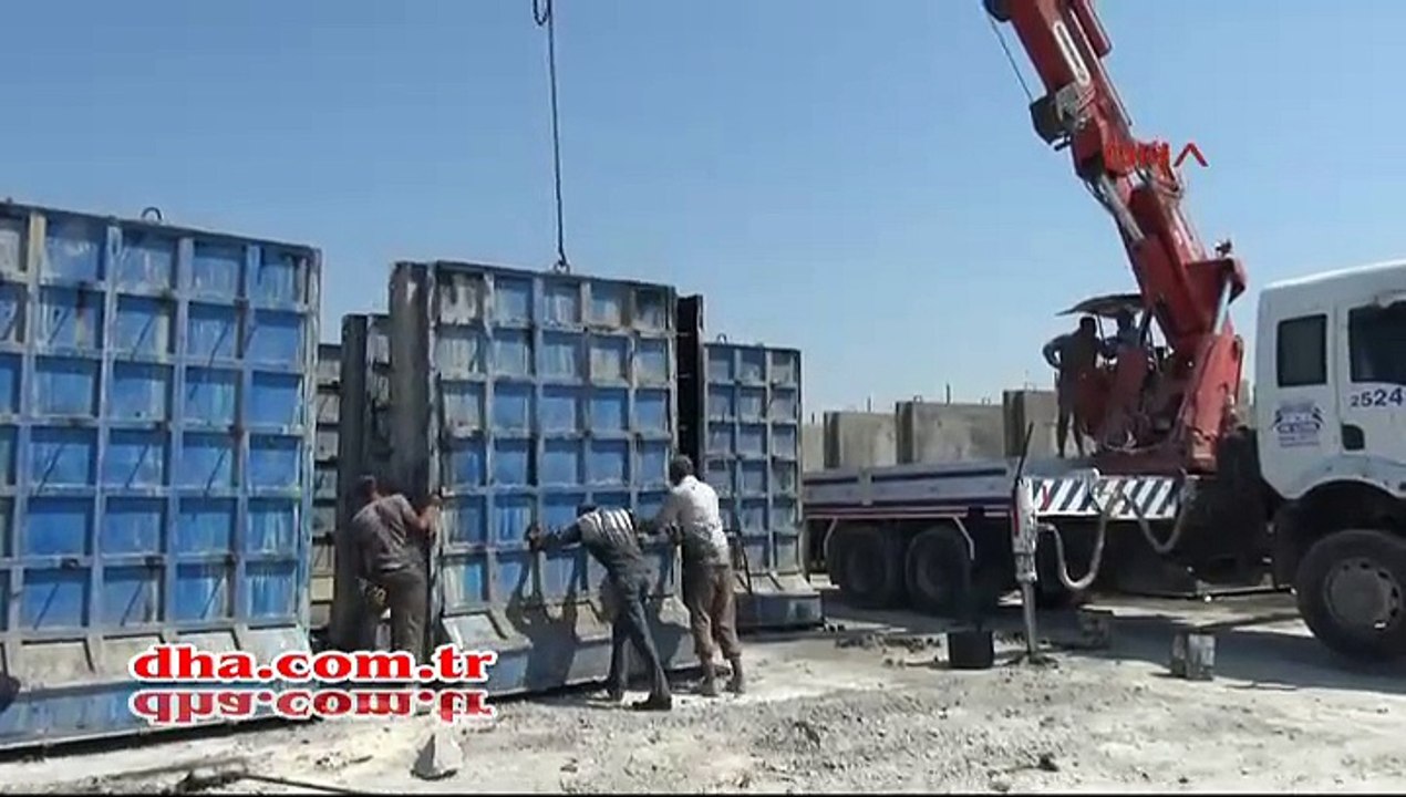 Reyhanlı Sınırının Tamamına Kurşun Geçirmez Duvar Örülecek