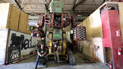 Battle de robots géants entre les USA et le Japon