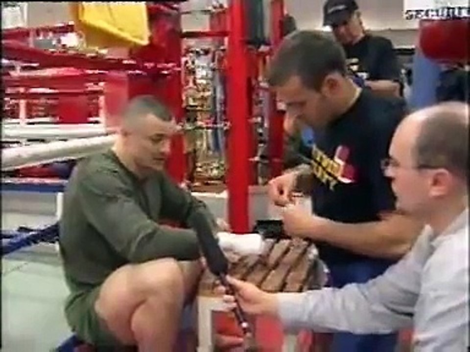 Mirko Cro Cop training for K-1