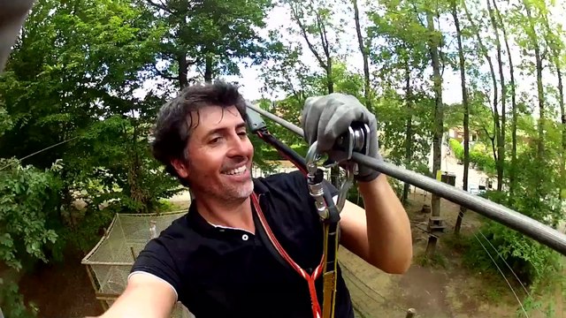 J'ai testé pour vous l'accroder au Lac du Der activité dans les arbres accrobranches