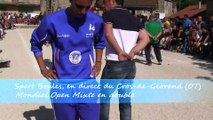 Mène 3, Mondial Open Mixte de la doublette, Sport Boules, Cros-de-Georand 2015