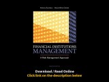 Financial Institutions Management A Risk Management Approach 8th Edition EBOOK (PDF) REVIEW