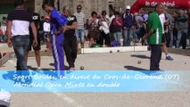 Mène 4, Mondial Open Mixte de la doublette, Sport Boules, Cros-de-Georand 2015