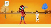 Spiderman London Bridge Nursery Rhyme | Olaf Cartoon London Bridge is Falling Down Songs For Baby