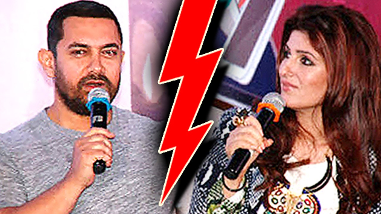 Aamir Khan CRITICIZES Twinkle Khanna