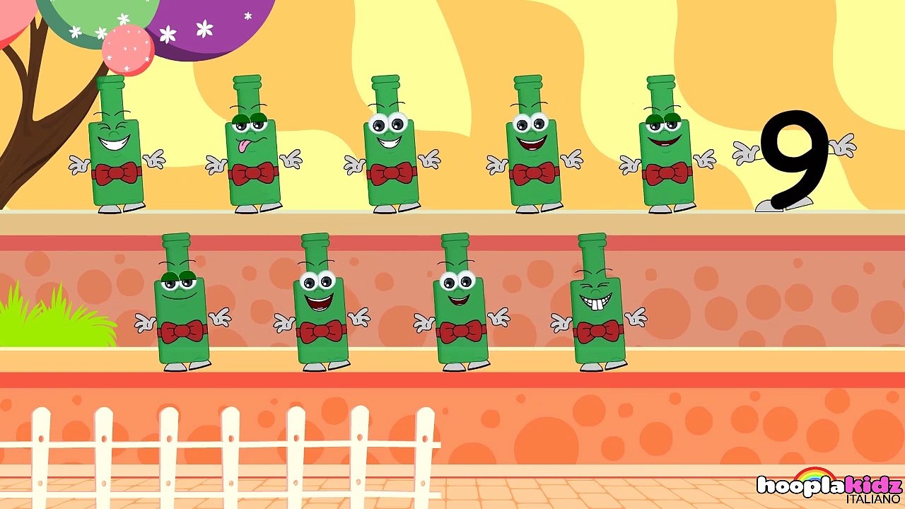Ten Green Bottles