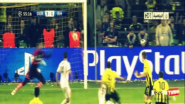 Robert Lewandowski All 4 Goals Vs Real Madrid (Borussia Dortmund 4-1 Real Madrid ) 24-04-2013