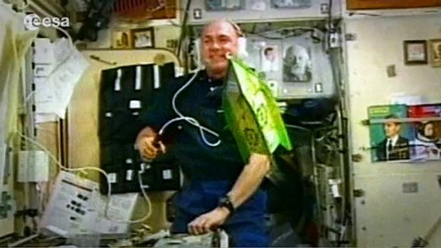 Europeans on the International Space Station