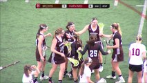 Game Recap: Harvard Women's Lacrosse Beats Brown