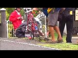 cyclisme - chute et  l'interview de Boris Carene au tour de la guadeloupe 2012.