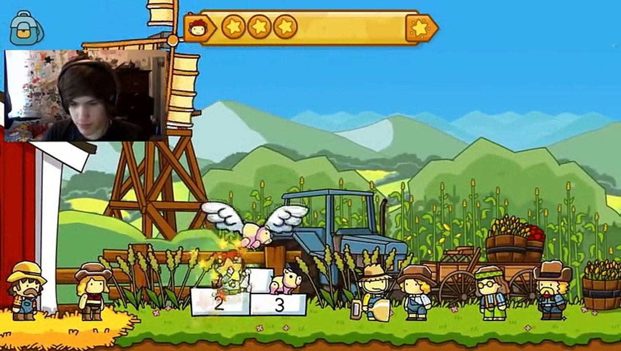 LASER SHARK vs GIANT PENGUIN - Scribblenauts Unlimited -  #1