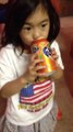 Little Girl drinks Soda for the first time... Seems cool :)