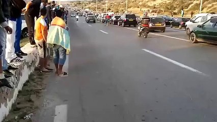 حادث دراجة نارية في ولاية سطيف مباشر