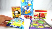 Angry Birds Toy Surprise Eggs Lightning McQueen Cars2 Dinosaur Egg Unboxing Donald Duck TMNT
