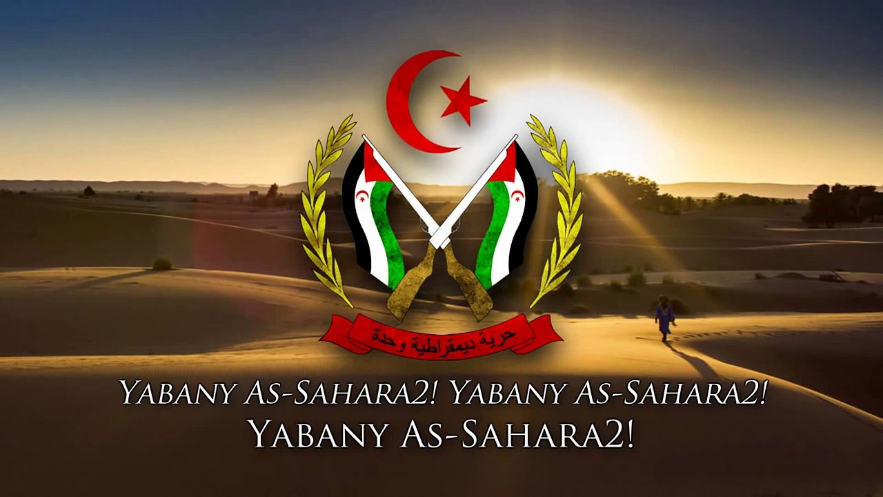 National Anthem of the Sahrawi ADR - Yabany As-Sahara! (يا بني الصحراء)