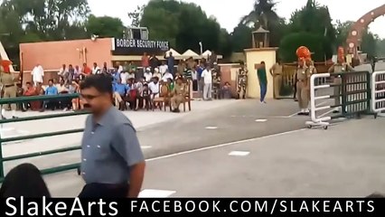 Ek Bar Phir Wagha Border Indian Army Ka Jawan Gir Para Must Watch
