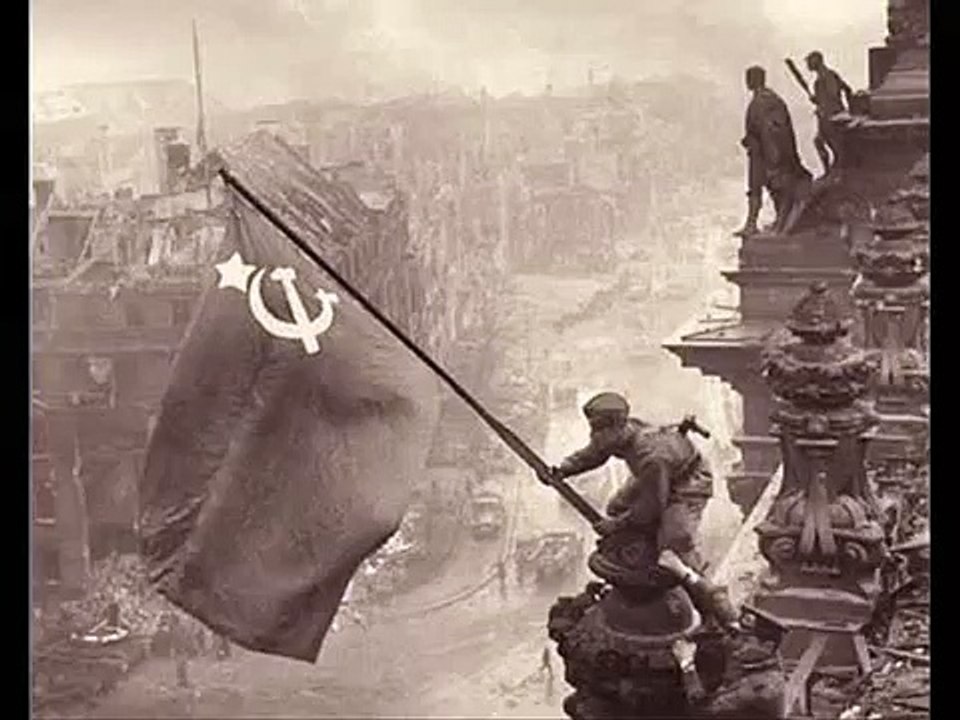 Soviet National Anthem. Red Square (1945)