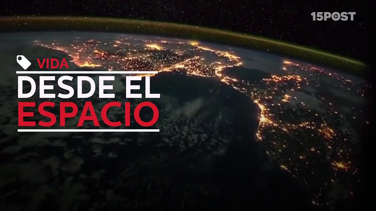 Así se ve desde el espacio un viaje desde Las Islas Canarias hasta Italia