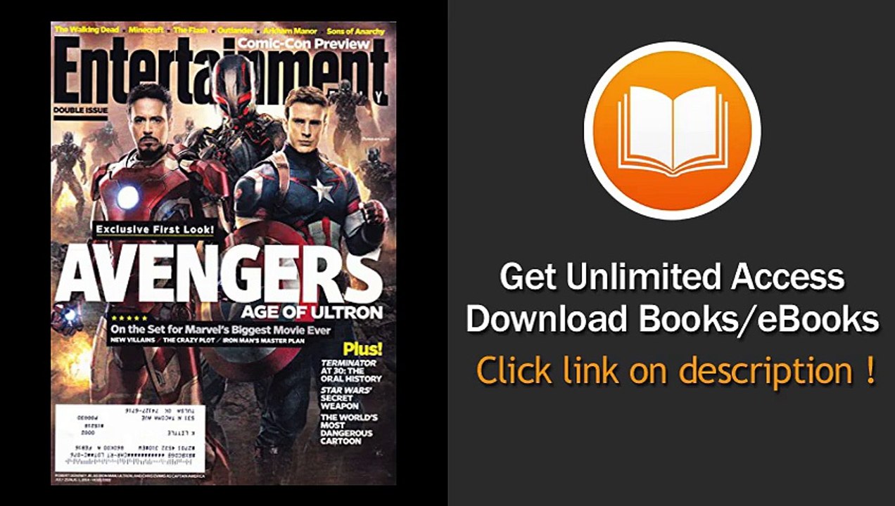 COMIC-CON PREVIEW ISSUE Robert Downey Jr And Chris Evans Stampylonghead Norman Reedus - Entertainment Weekly Magazine DOUBLE ISSUE -  BOOK PDF