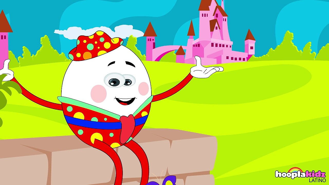 Humpty Dumpty | Canciones Infantiles | Learn Español Latino with HooplaKidz ki
