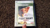 Fight Night Round 3 For Xbox 360 Unboxing!!!!