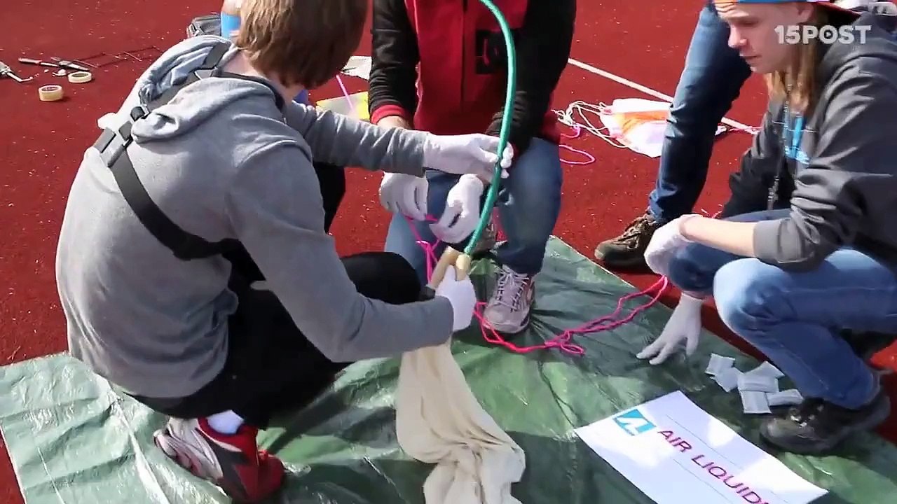 Científicos suecos lanzan primer donut al espacio desde noruega