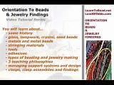SESSION 1. ORIENTATION TO BEADS AND JEWELRY FINDINGS, preview
