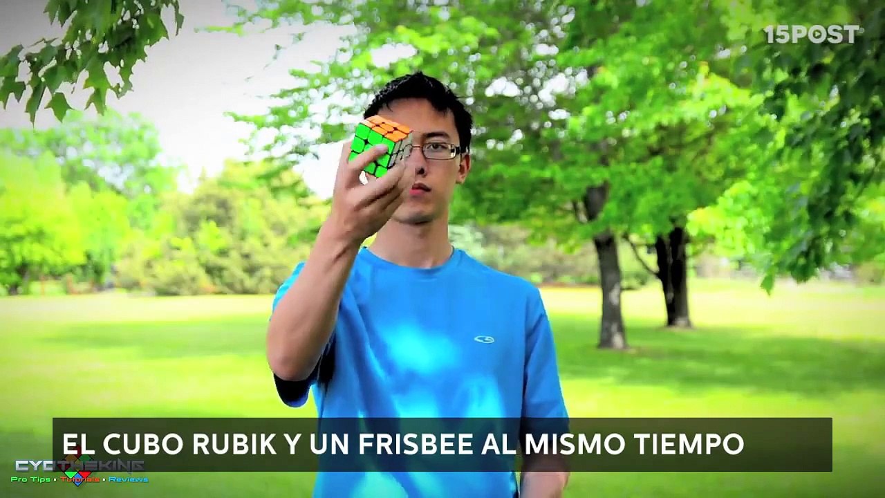 Completó el cubo Rubik con una sola mano en menos de 50 segundos