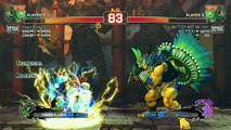 Ultra Street Fighter IV battle: Blanka vs Blanka