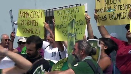 3. havalimanını protesto eden gruba vatandaş tepkisi