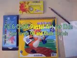 How to color with Oil Pastels - for Kids by a Kid