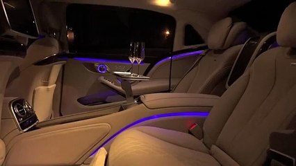 2015 Mercedes-Maybach S 600 amazing interior lighting system