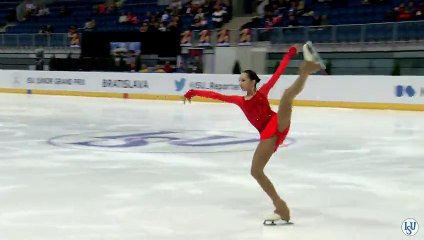 JGP Bratislava Polina TSURSKAYA SP