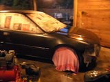 Honda Civic EG 92-95 satin black hammerite respray