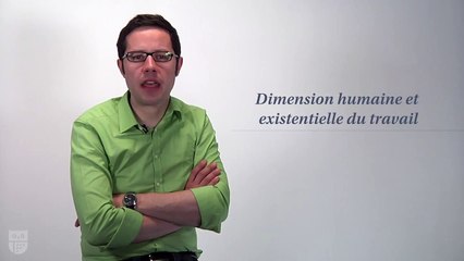 Bac philo - Le travail : Ouverture