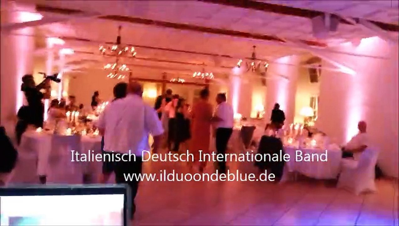 Italienisch Deutsch Internationale Band Live Musik Hochzeit Band ''Ondeblue'' Sänger Sängerin