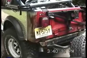 Installing 3" Suspension lift on Isuzu rodeo back in 1997 - old times :)