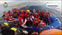 Kos (Grecia) - Migranti, arriva nave con 1700 rifugiati siriani (20.08.15)