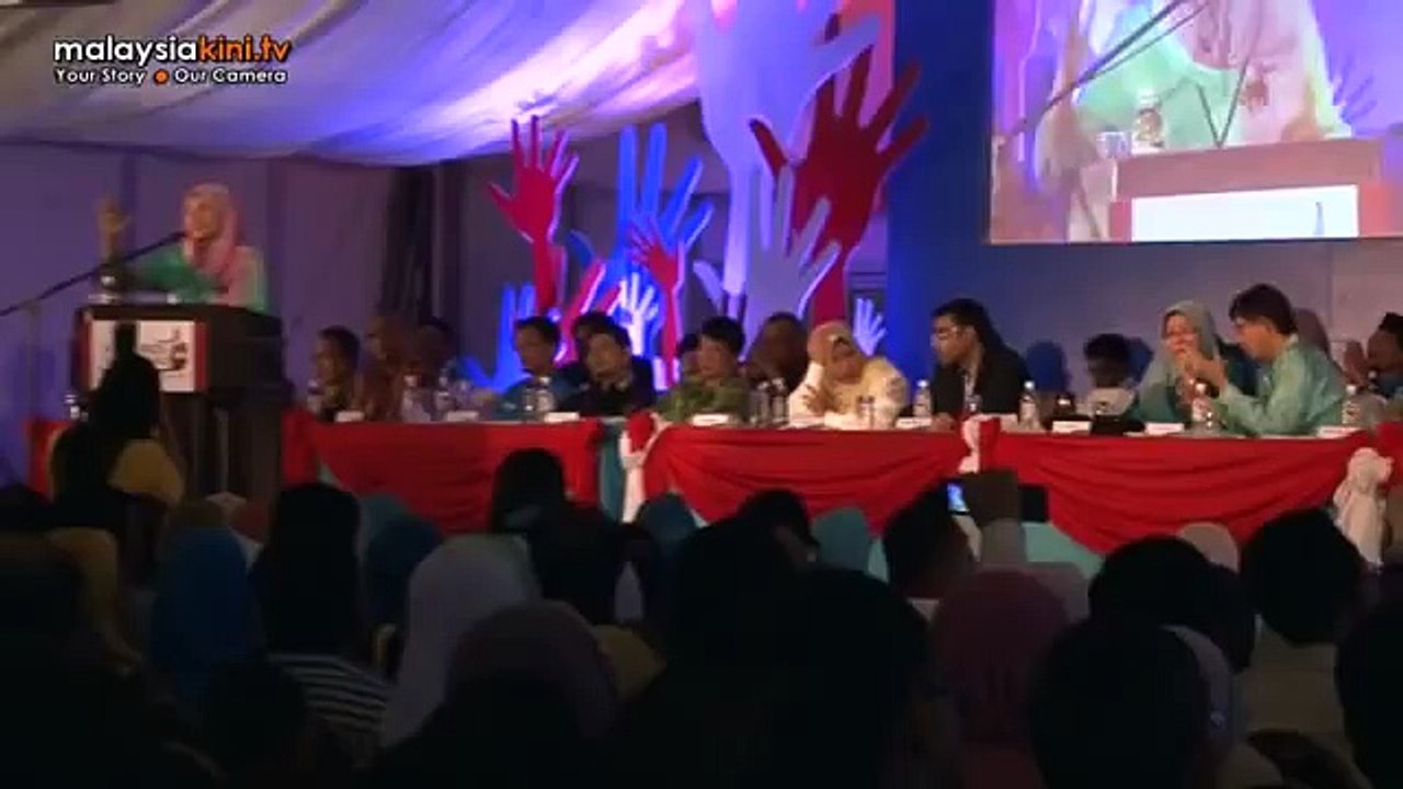 Nurul Izzah Anwar at the 8th PKR National Congress