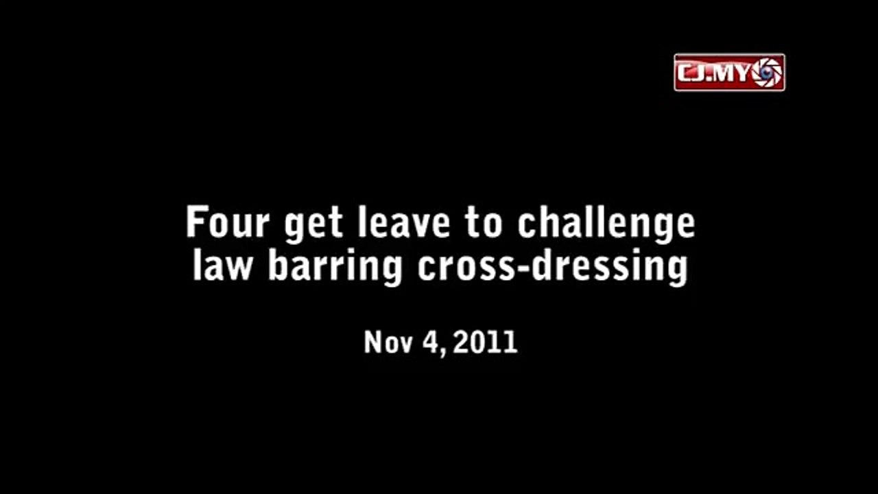 Four get leave to challenge law barring cross-dressing